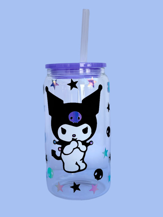 Oops Kuromi Glass Cup