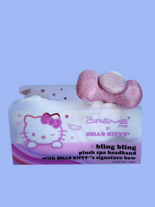 Hello Kitty Bling Bling Plush Spa Headband