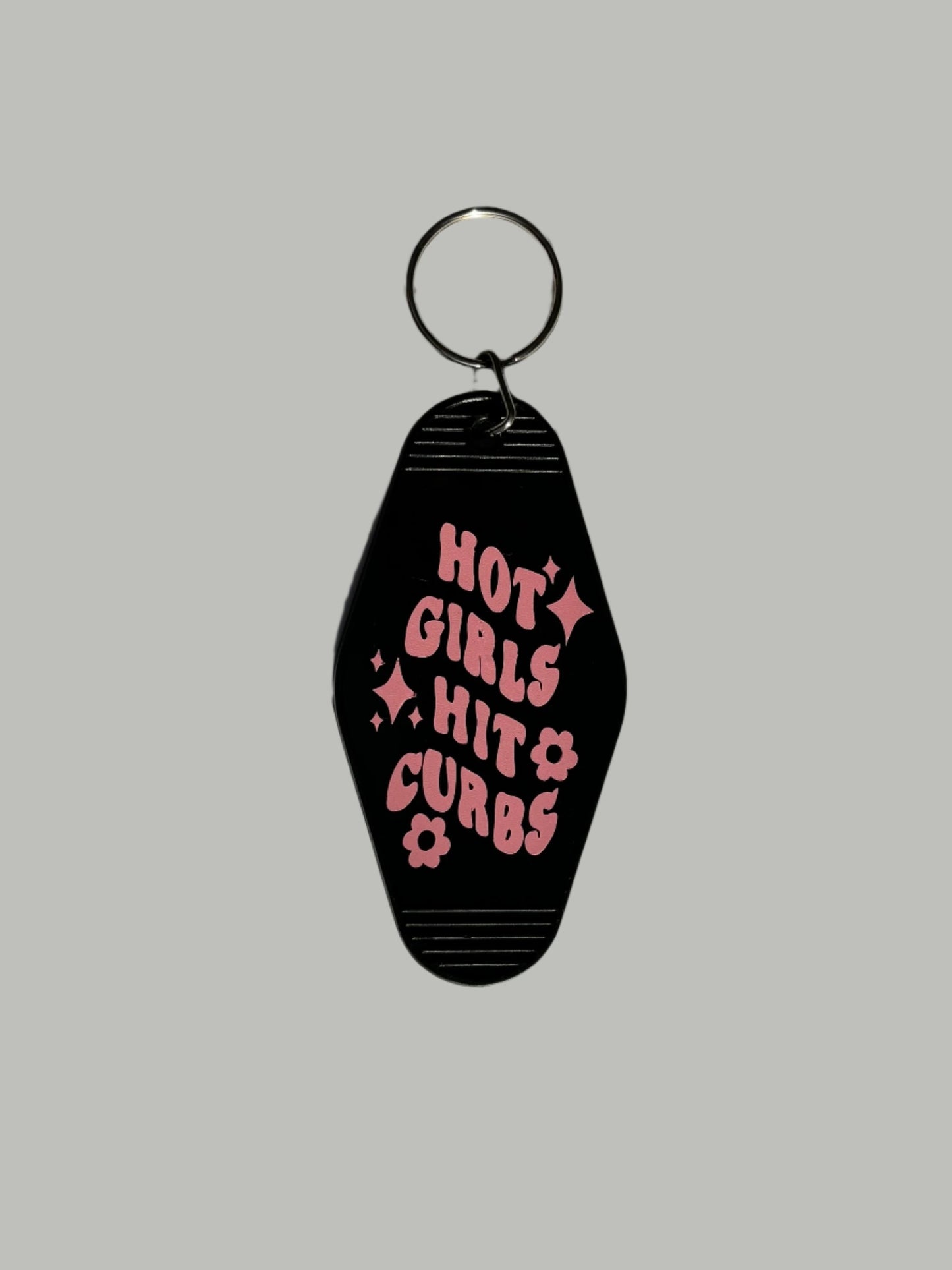 HOT Girls Hit Curbs Keychain