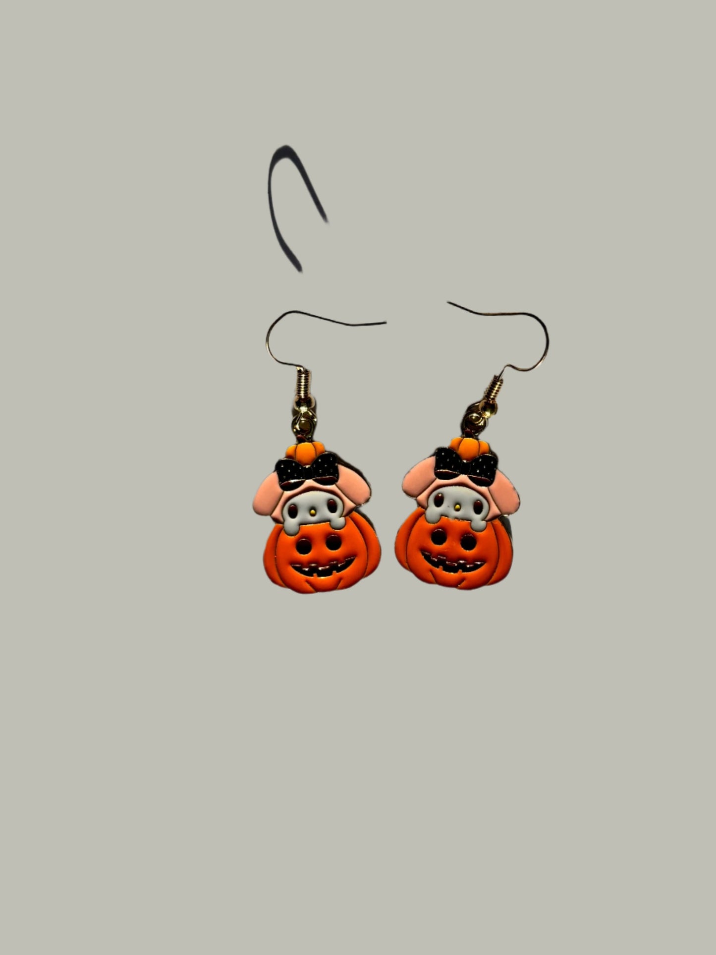 Pumpkin My Melody Dangle Earrings