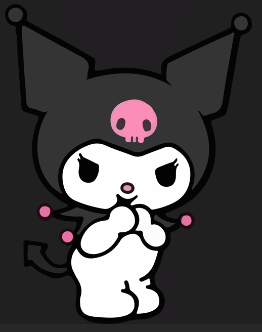 Kuromi Oops Decal