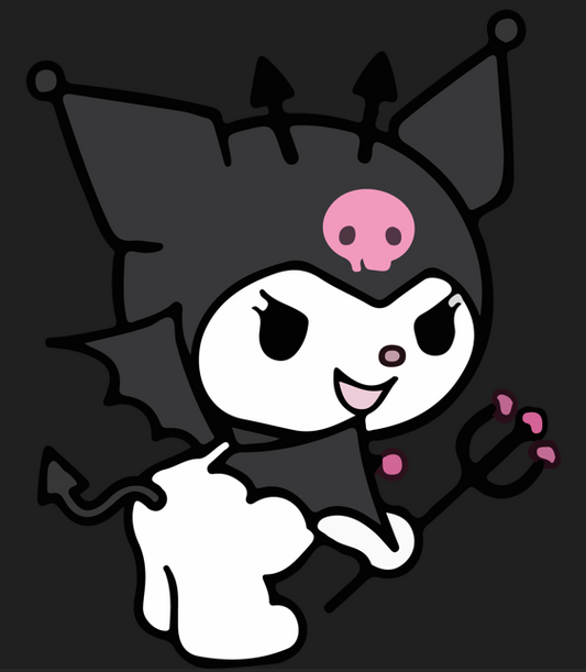 Kuromi Devilish Decal