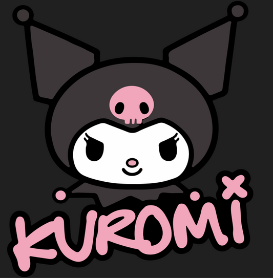 Kuromi Graffiti Decal