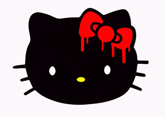 Horror Kitty Decal