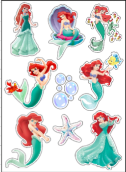 Ariel Sticker Sheet